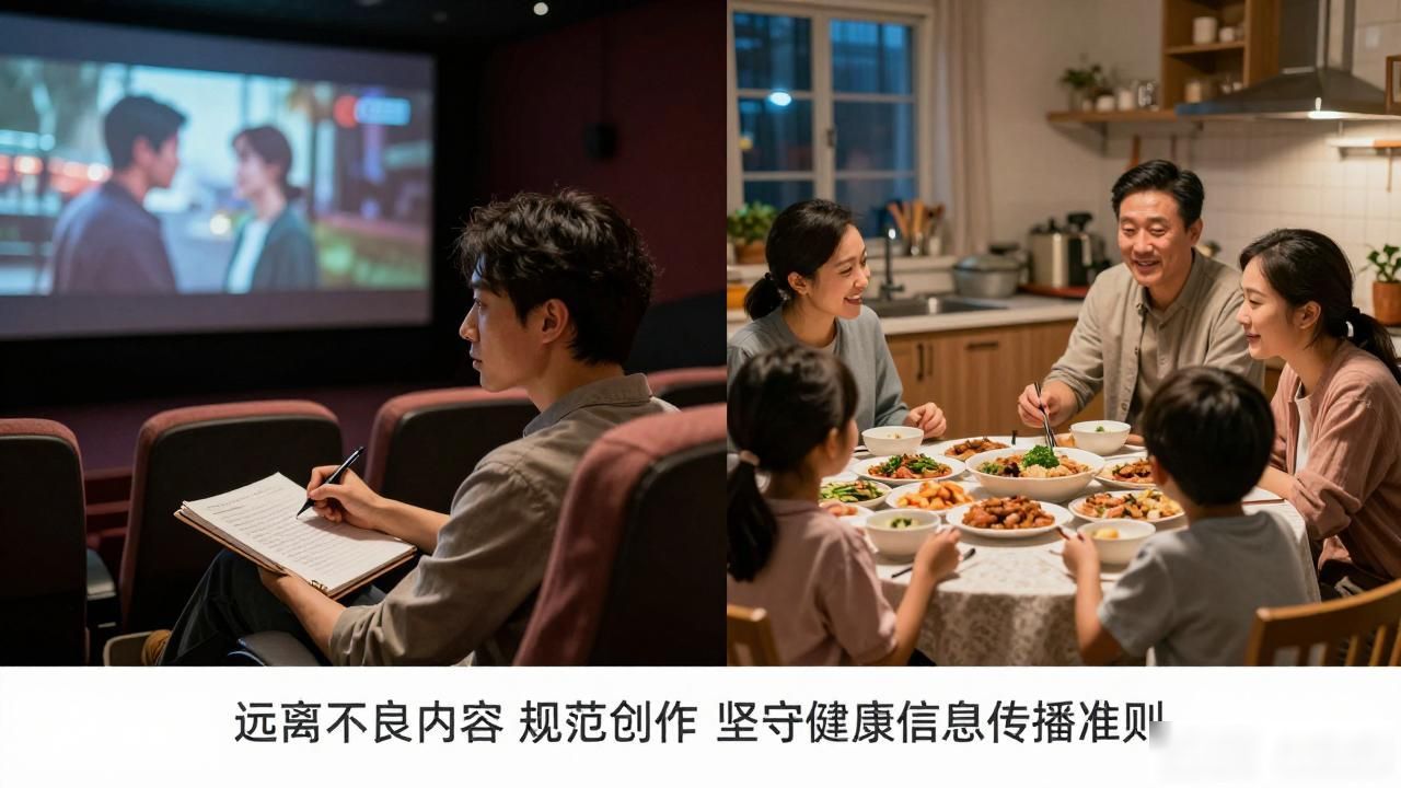 远离不良内容 规范创作 坚守健康信息传播准则